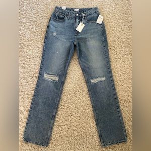 GOOD AMERICAN Women’s Good '90s Icon in Indigo065 Jeans - size 8/29